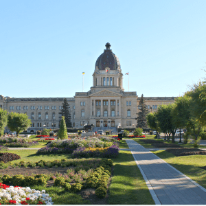 the city of regina landmark, parliament building