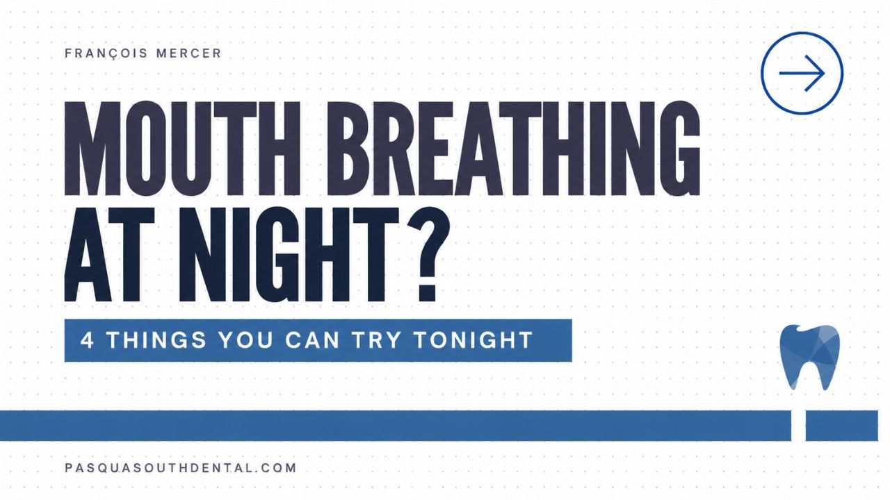 Mouth Breathing at Night - 4 Things You Can Try Tonight