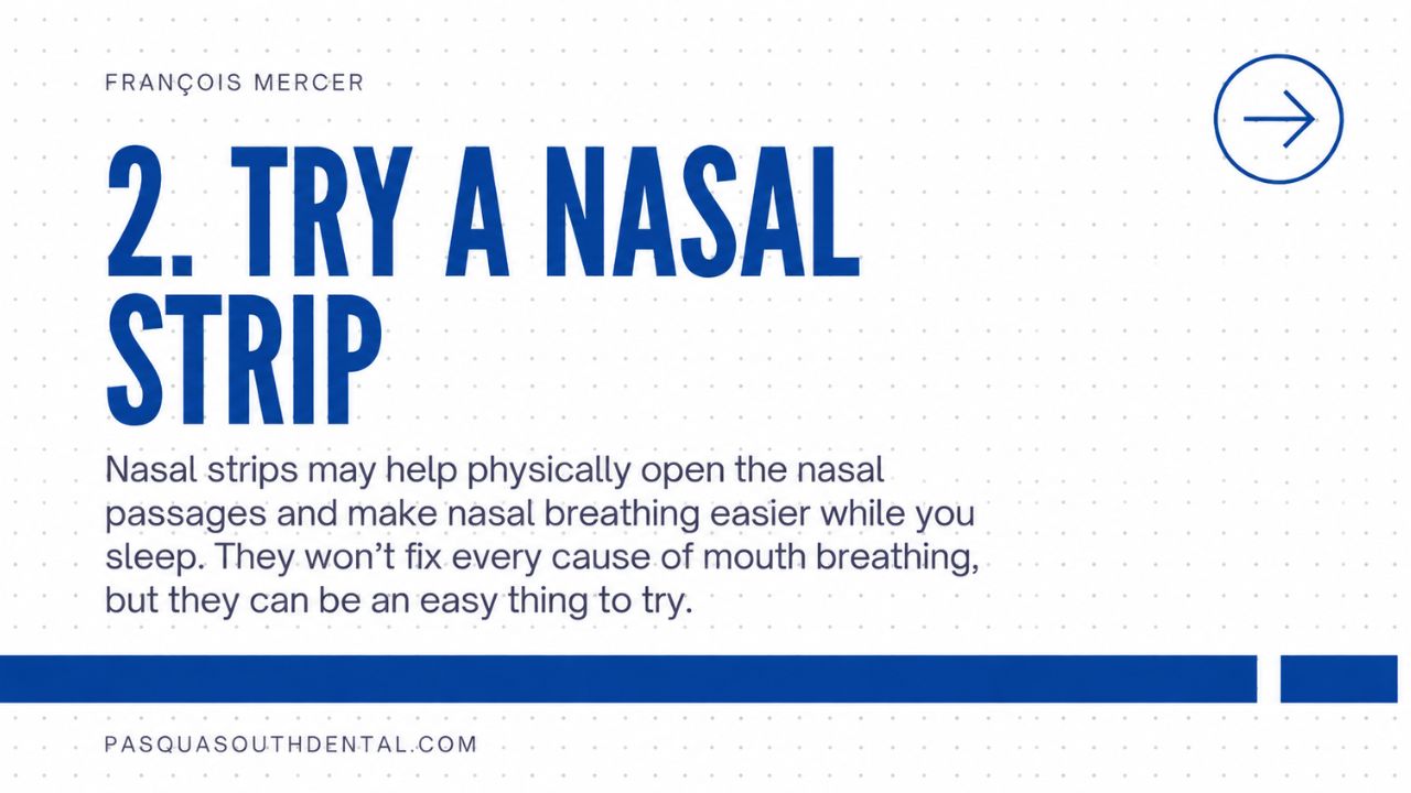 Try a Nasal Strip